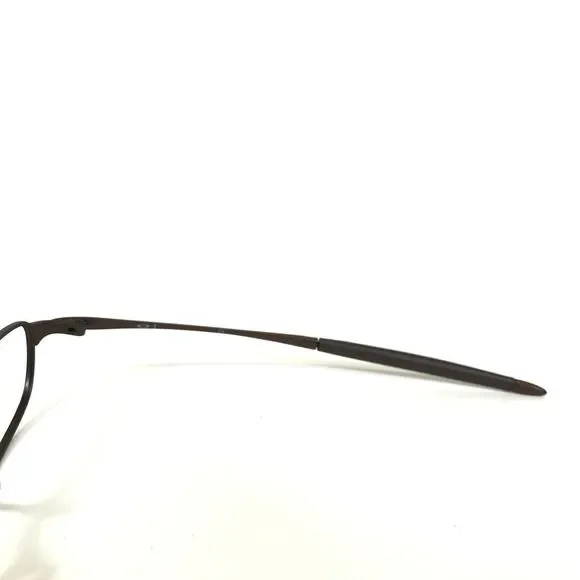 Vintage Oakley Eyeglasses Frames O2 11-614 Red Matte Burgundy Wrap 48-19-130 - Picture 6 of 11